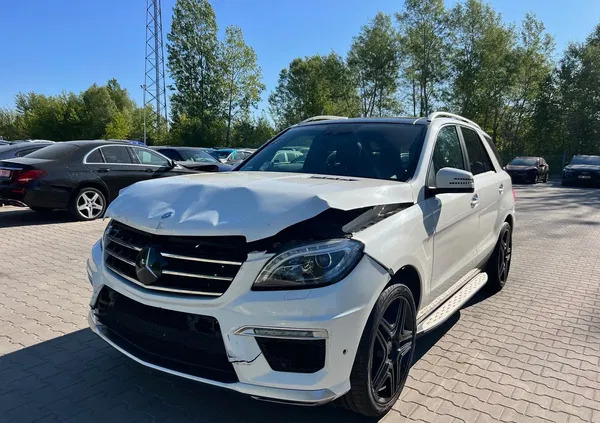 mercedes benz Mercedes-Benz ML cena 77900 przebieg: 138686, rok produkcji 2013 z Stawiski